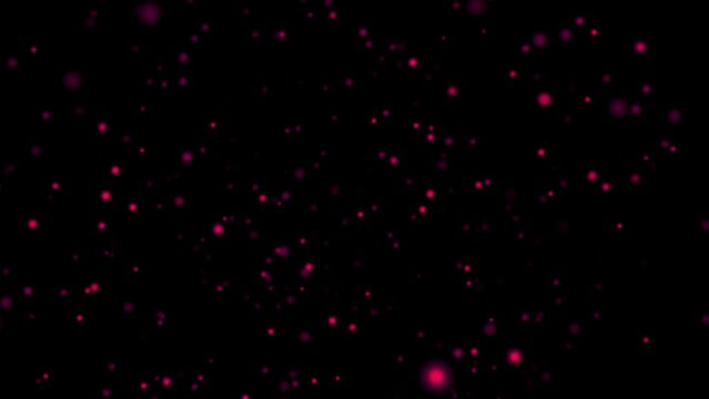 red particle overlay 
