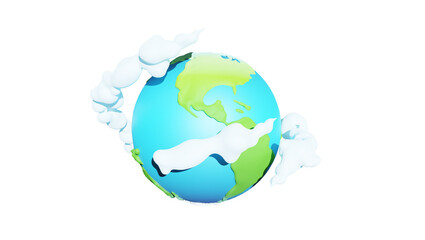 Cartoon Planet Earth