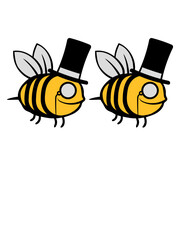 Team Zylinder Hut Bienen 