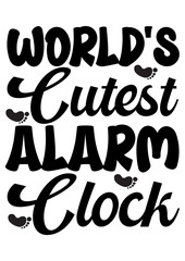world's cutest alarm clock