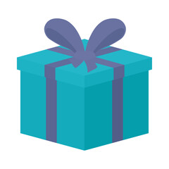blue gift box