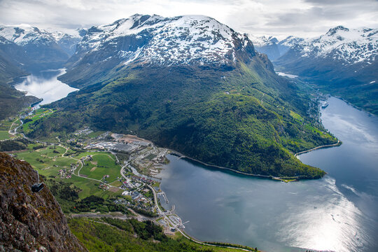 Views of Loen, Norway