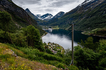 Views of Geiranger, Norway
