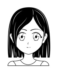 beautiful anime girl