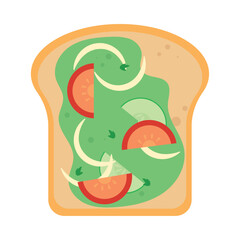avocado toast design
