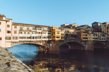 Fototapeta na wymiar Ponte Vecchio Firenze Italy