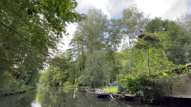Kahnfahrt im Spreewald
