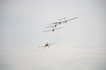 Airshow, plane, aviation