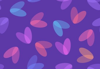 Valentines hearts seamless cartoon pattern for wrapping and kids clothes print and fabrics and gift box