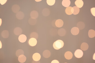 Blurred Christmas lights as background