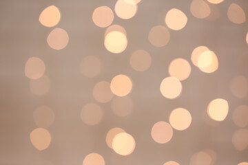 Blurred Christmas lights as background