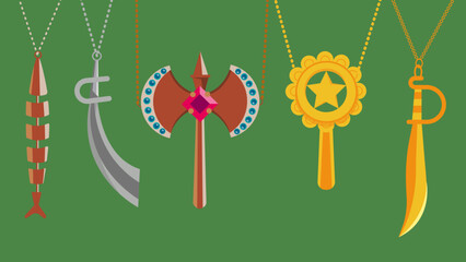 Guias e símbolos do candomblé