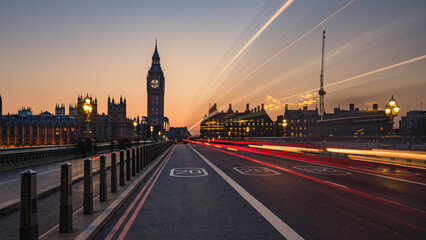 Sunset On Westminster Bridge