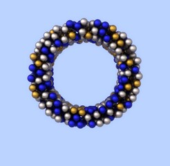 Holiday Ornament Font - Letter O