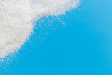 Laundry detergents powder for washing machine. Laundry day concept
