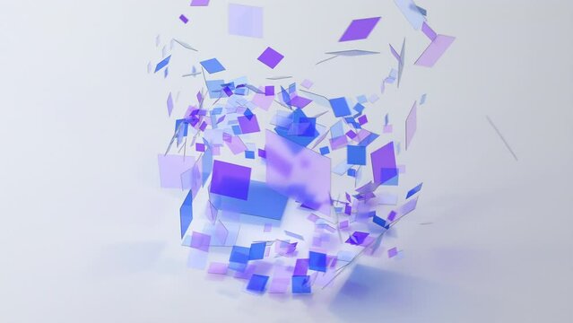 Geometric 3d animation