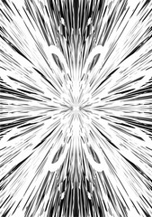 black and white background Use lines to create images, giving feelings, soaring, purpose.