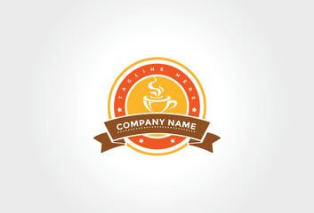 Logo design for coffee business.