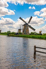 Naklejka premium Niederlande Holland Windmühlen