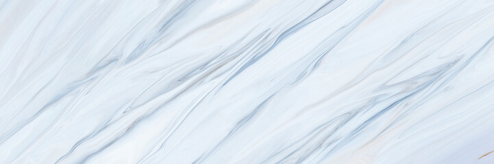 Fototapeta premium Marble rock texture blue ink pattern liquid swirl paint white dark that is Illustration panorama background for do ceramic counter tile silver gray that is abstract waves skin wall luxurious art ideas