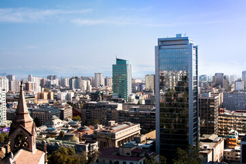 Santiago Chile Skyline
