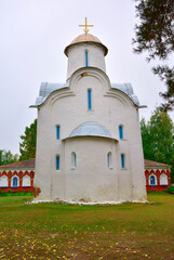 Fototapeta na wymiar Ancient monuments of Veliky Novgorod