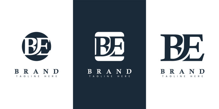 Modern and simple Letter BE Logo, suitable for any business with BE or EB initials.