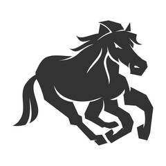 Horse Logo Template Icon Illustration Brand Identity