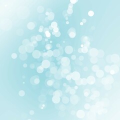 Abstract elegant blue glitter vintage sparkle with bokeh defocused for party invitation happy New Year, birthday card