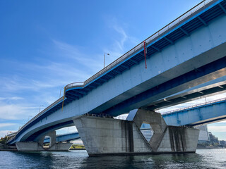 フェリーから見た晴海大橋