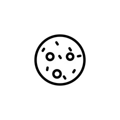 cookie icon vector design templates