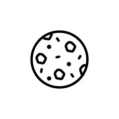 cookie icon vector design templates