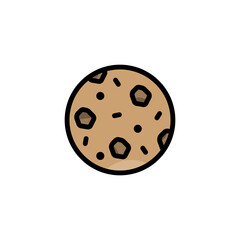 cookie icon vector design templates
