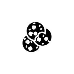cookie icon vector design templates