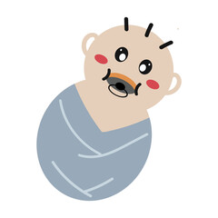 Baby Hand Drawn Childish Element