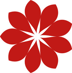 a picture of a flower that has bloomed beautifully in red
