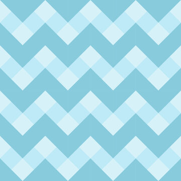 In this seamless pattern, the squares are stacked in gradients of lighter and darker tones, with the dark colors stacking up to form a beautifully chevron pattern, that looks beautiful and attractive.