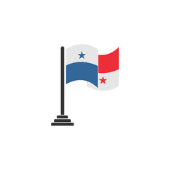 independence day of Panama icon set vector sign symbol