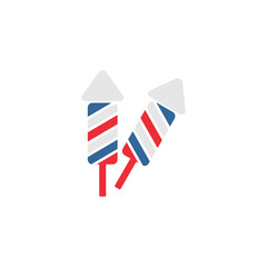 Obraz premium independence day of Panama icon set vector sign symbol