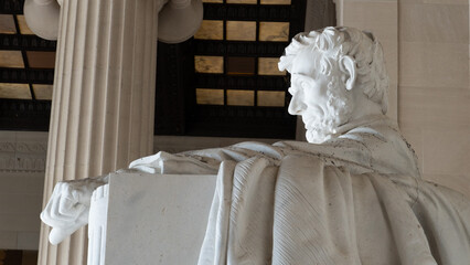 Fototapeta na wymiar Close of of Lincoln Memorial