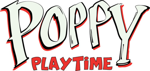 poppy logo vector without background