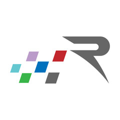 Letter R logo icon design