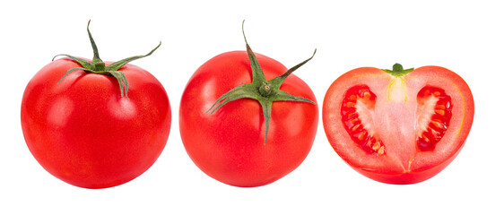 Tomato isolated on transparent png