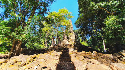 Prasat Preah Palily ,Buddhism temple in Cambodia