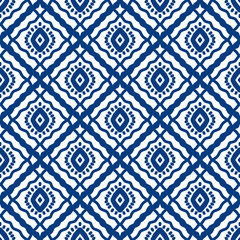 blue and white pattern