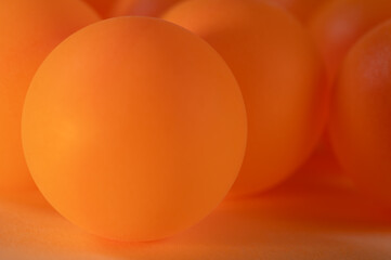 Abstract background with orange balloons.