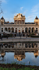 Fototapeta premium The Pavilion of Vondelpark, public urban park in Amsterdam