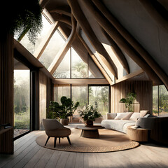 Fototapeta premium Interior of a house