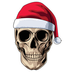 santa skull