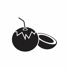 fruits coconut icon